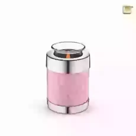 Pink Candle Urn